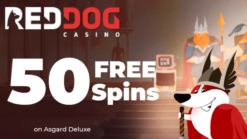 Grab 50 Free Spins at Red Dog 1