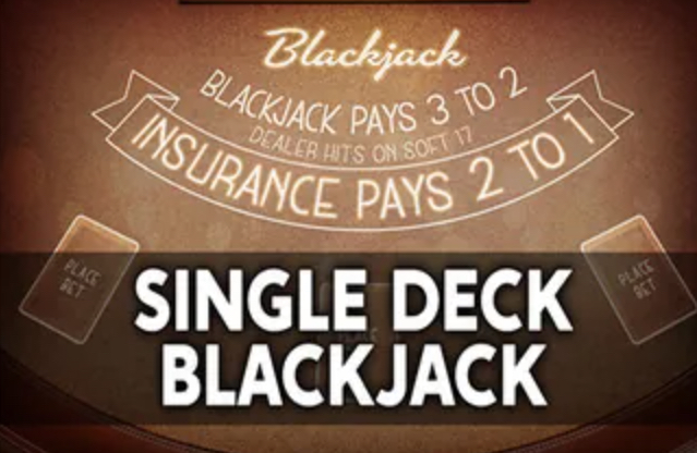 Single Deck Blackjack